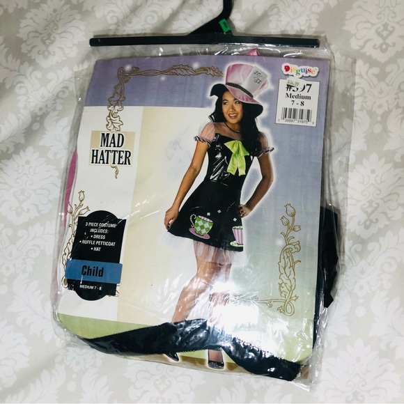 Child “Mad Hatter” Halloween Costume - Picture 5 of 12